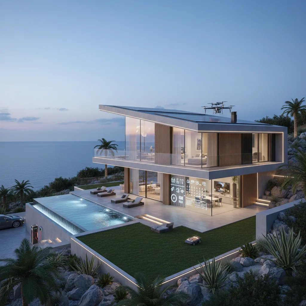 smart home technology villa