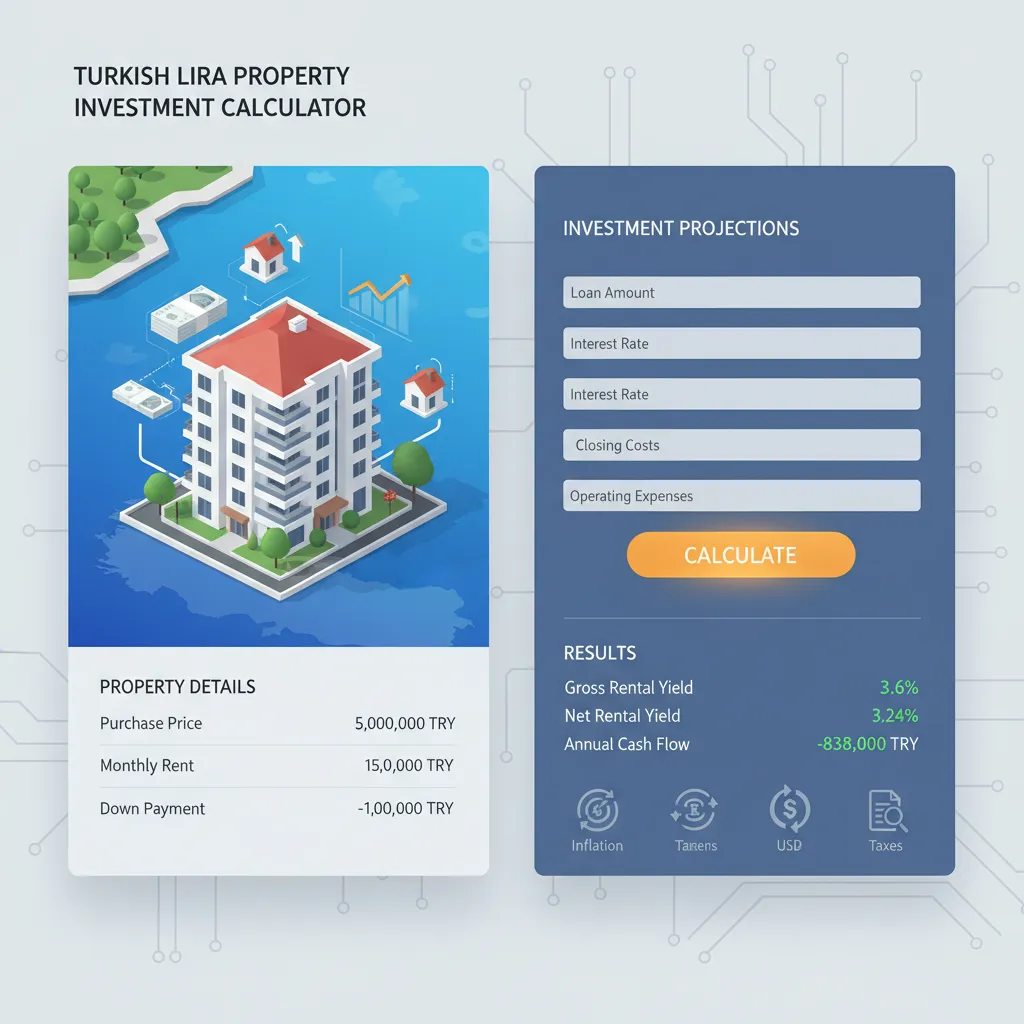 turkish lira property investment calculator