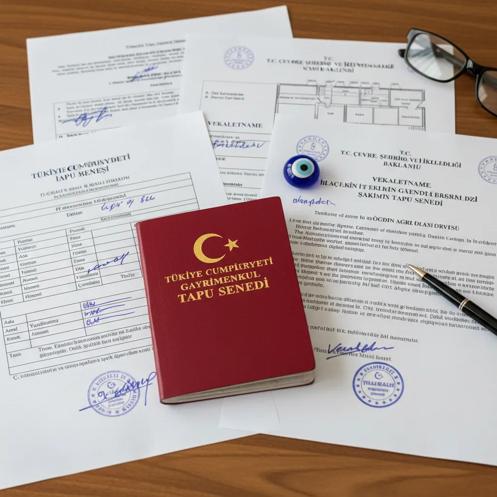 turkish property documents legal papers