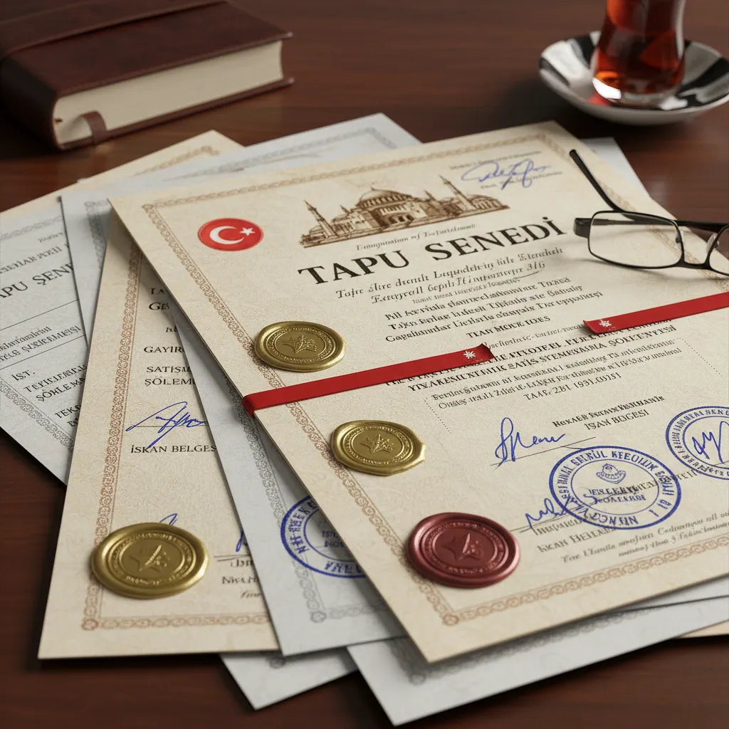 turkish property documents legal papers
