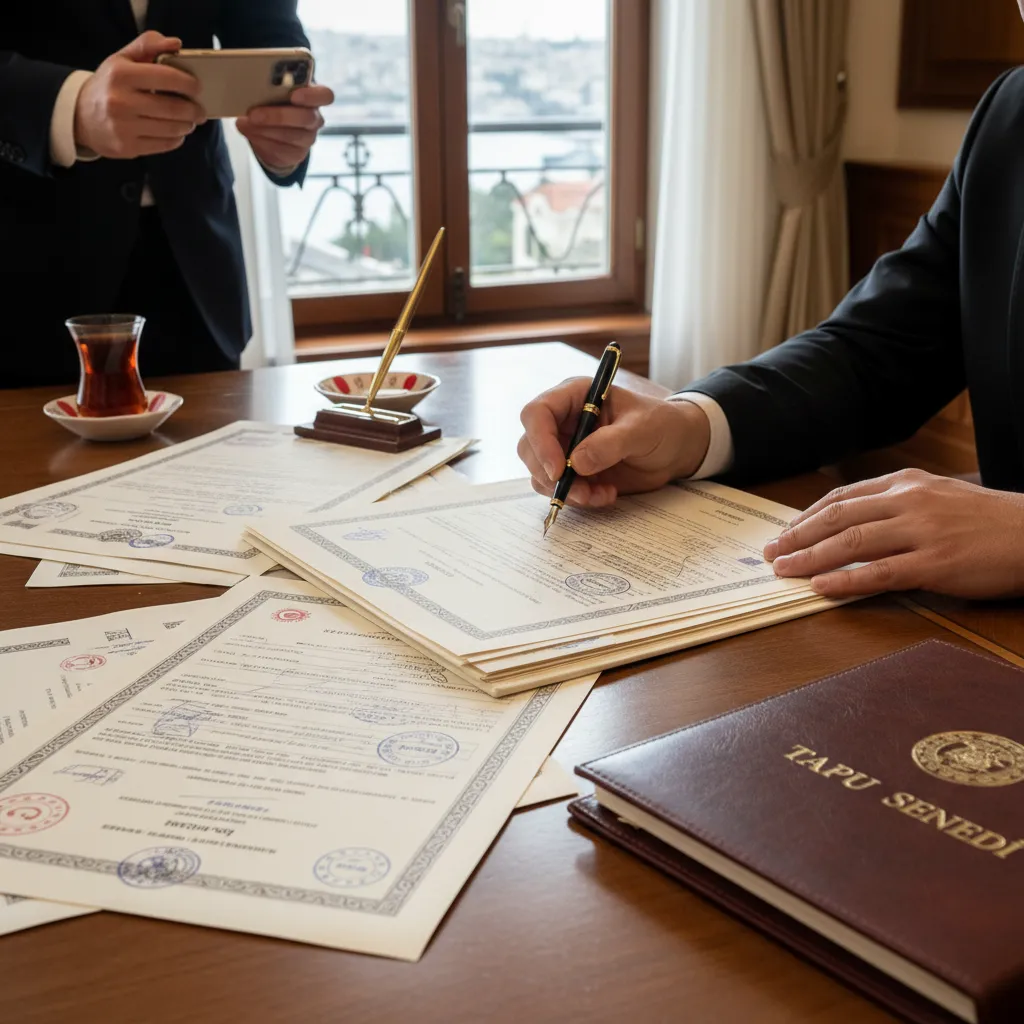 turkish property documents signing