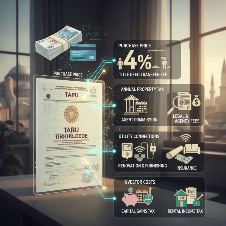 turkish property investment costs