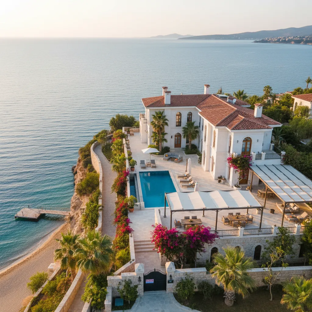 turkish villa sea view investment property