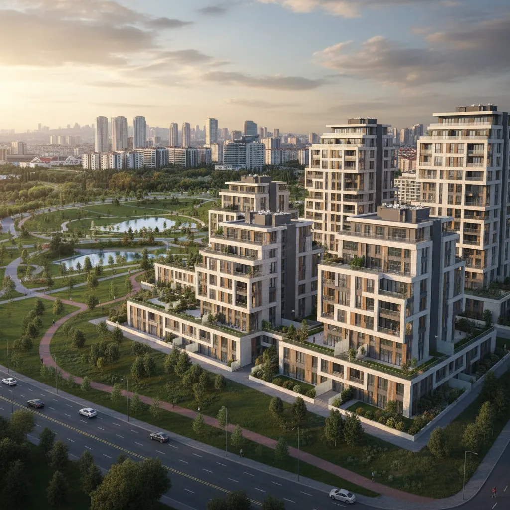 basaksehir modern apartments istanbul