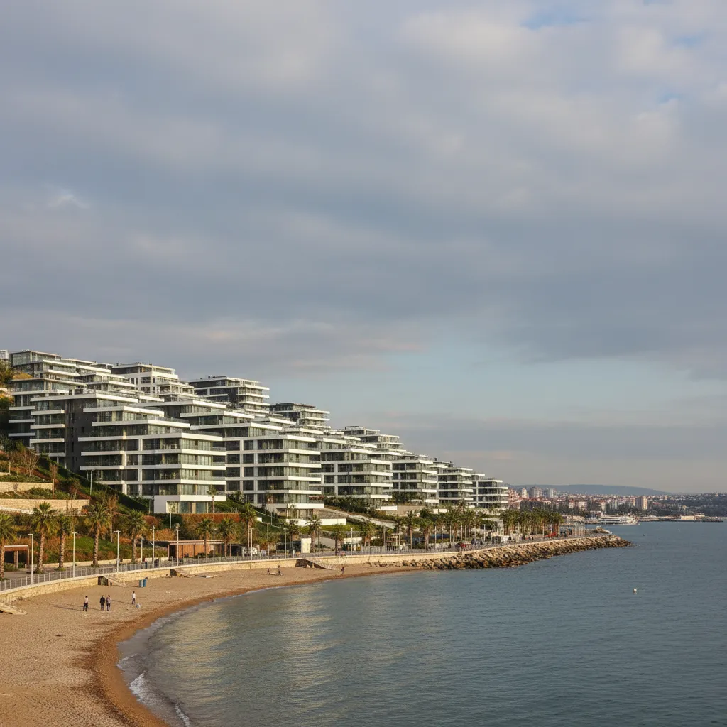 beylikduzu modern apartments coastline