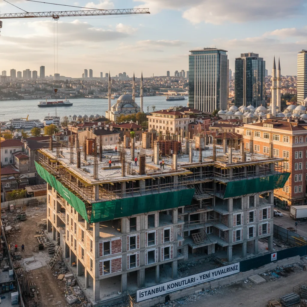 istanbul apartment building construction