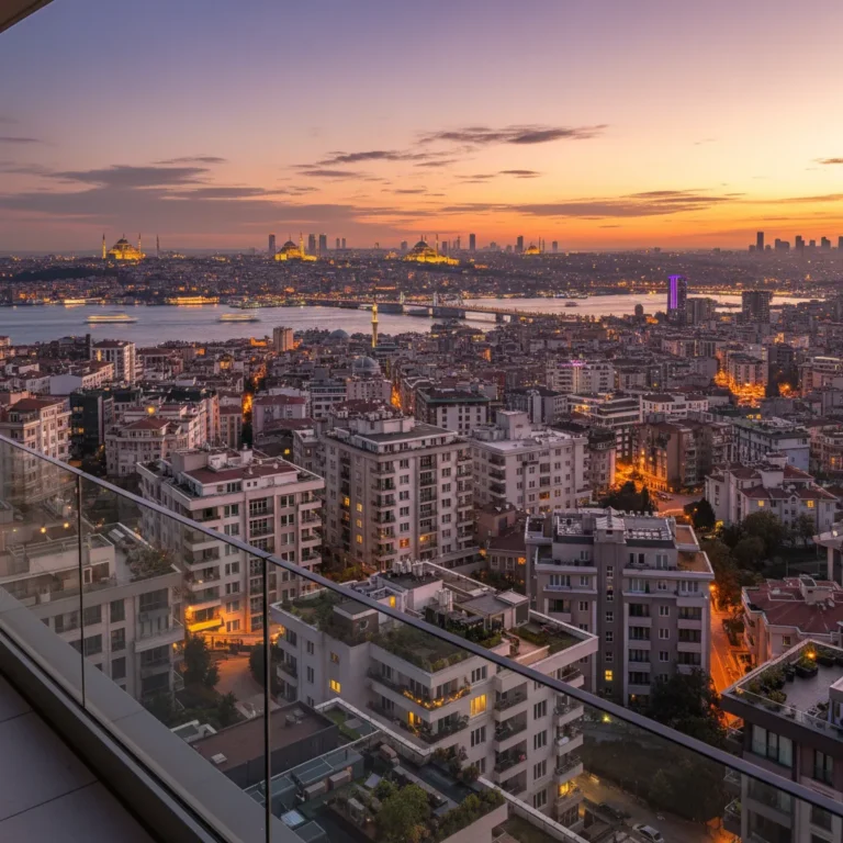 istanbul apartments cityscape