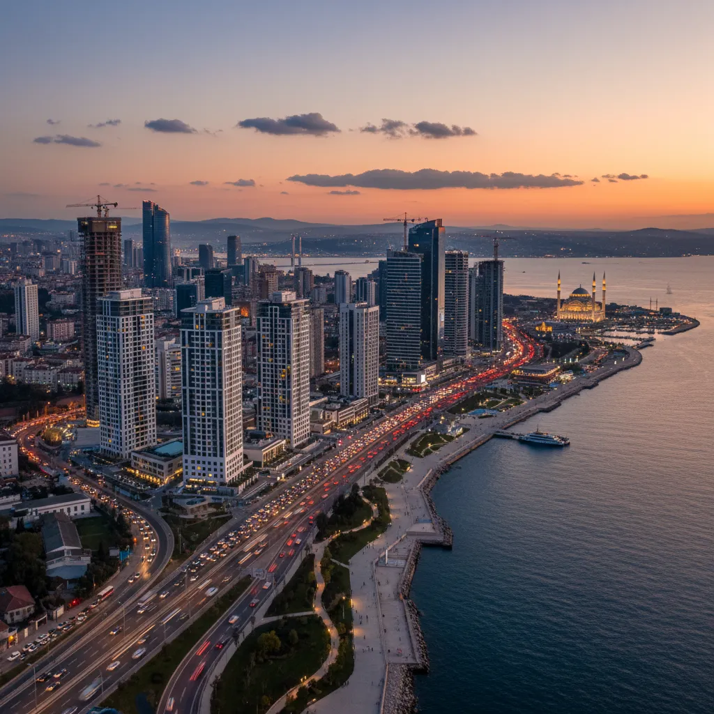 istanbul asian side skyline development