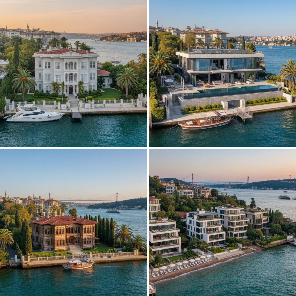 istanbul bosphorus luxury homes