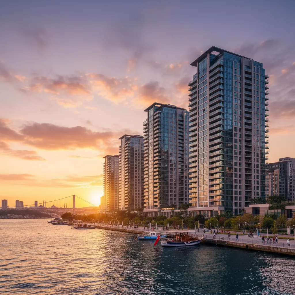 istanbul bosphorus residential towers