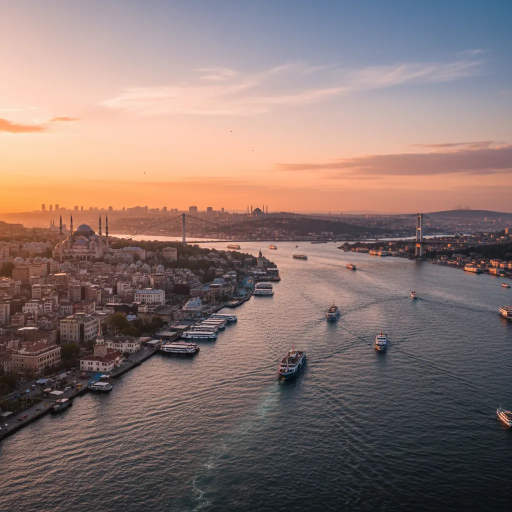istanbul bosphorus sea view