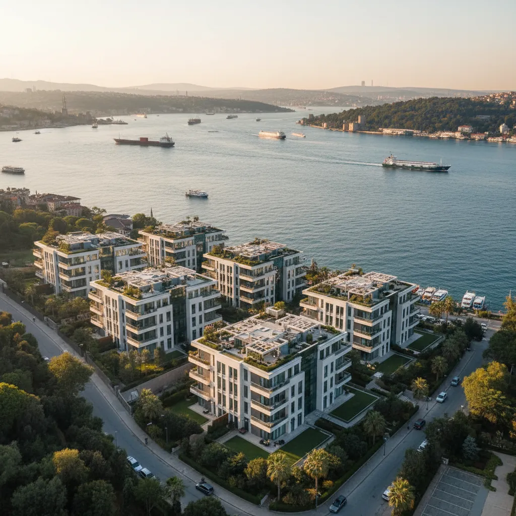 istanbul bosphorus view apartments
