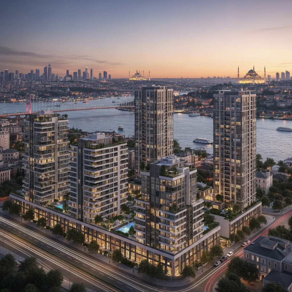 istanbul luxury apartments skyline