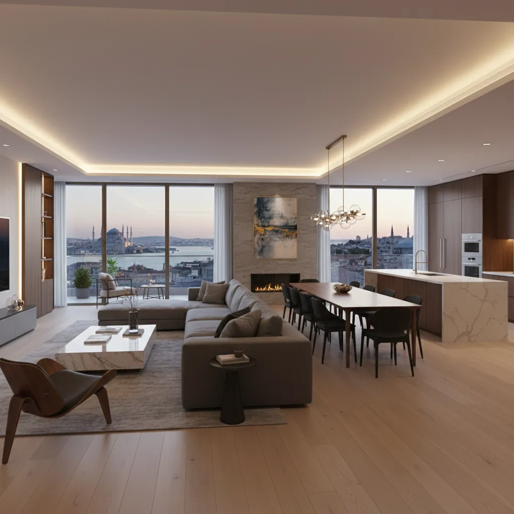 istanbul modern apartment interior luxury
