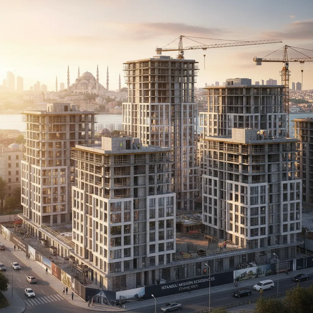 istanbul modern apartments construction