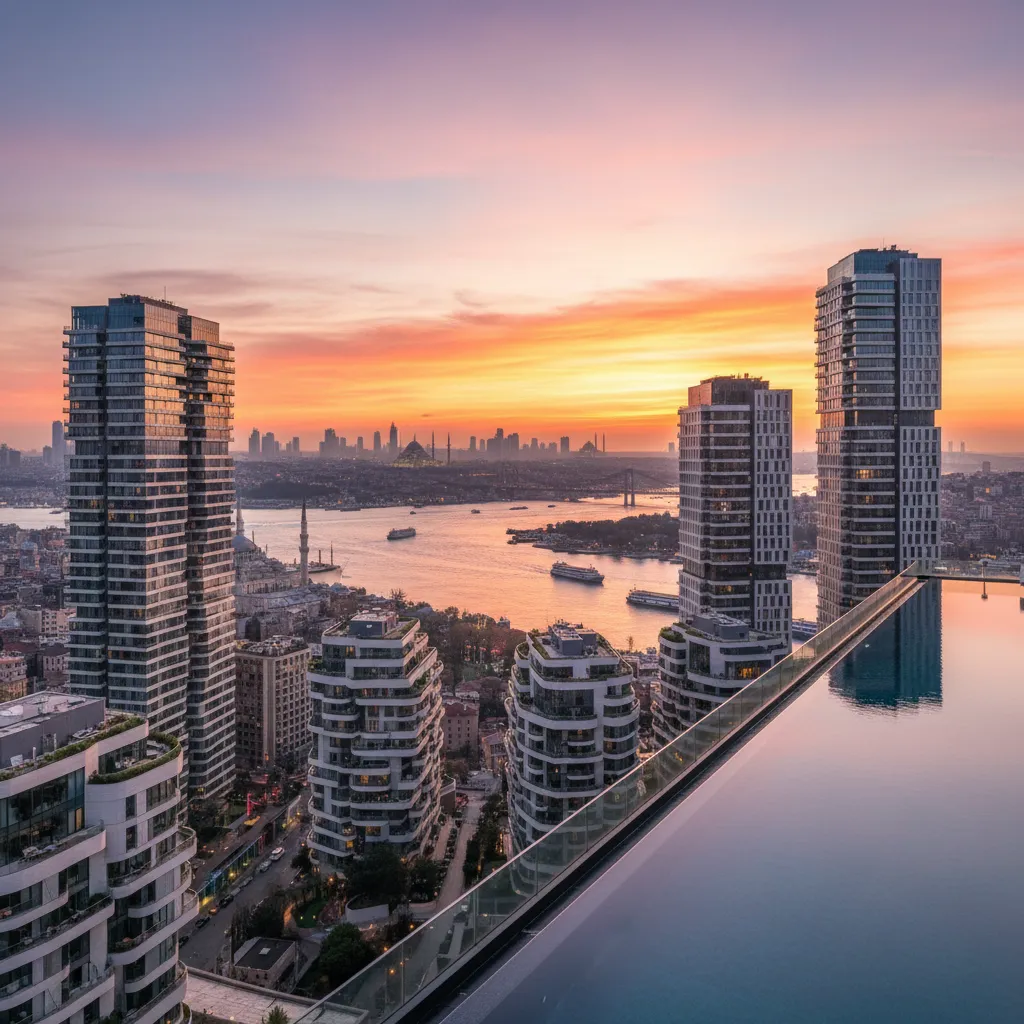 istanbul modern apartments skyline