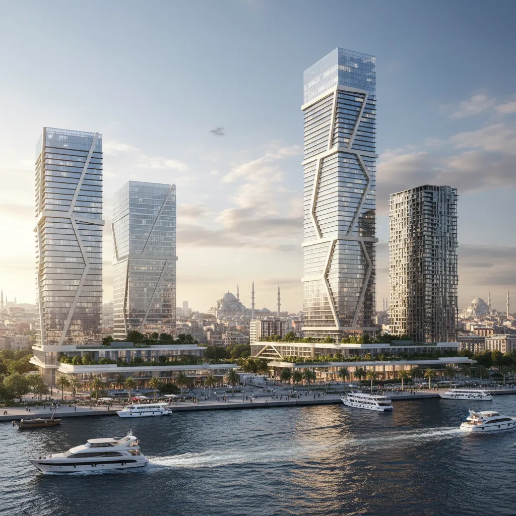 istanbul modern apartments skyline