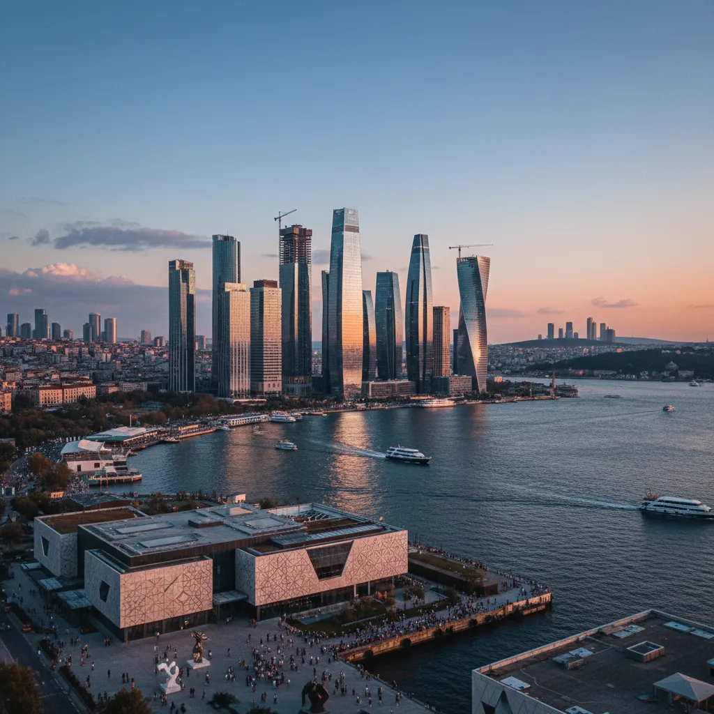 istanbul modern skyline development