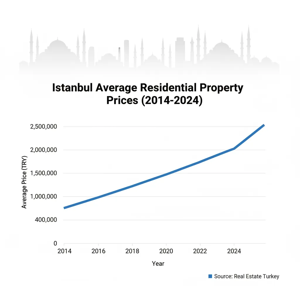 istanbul property prices chart