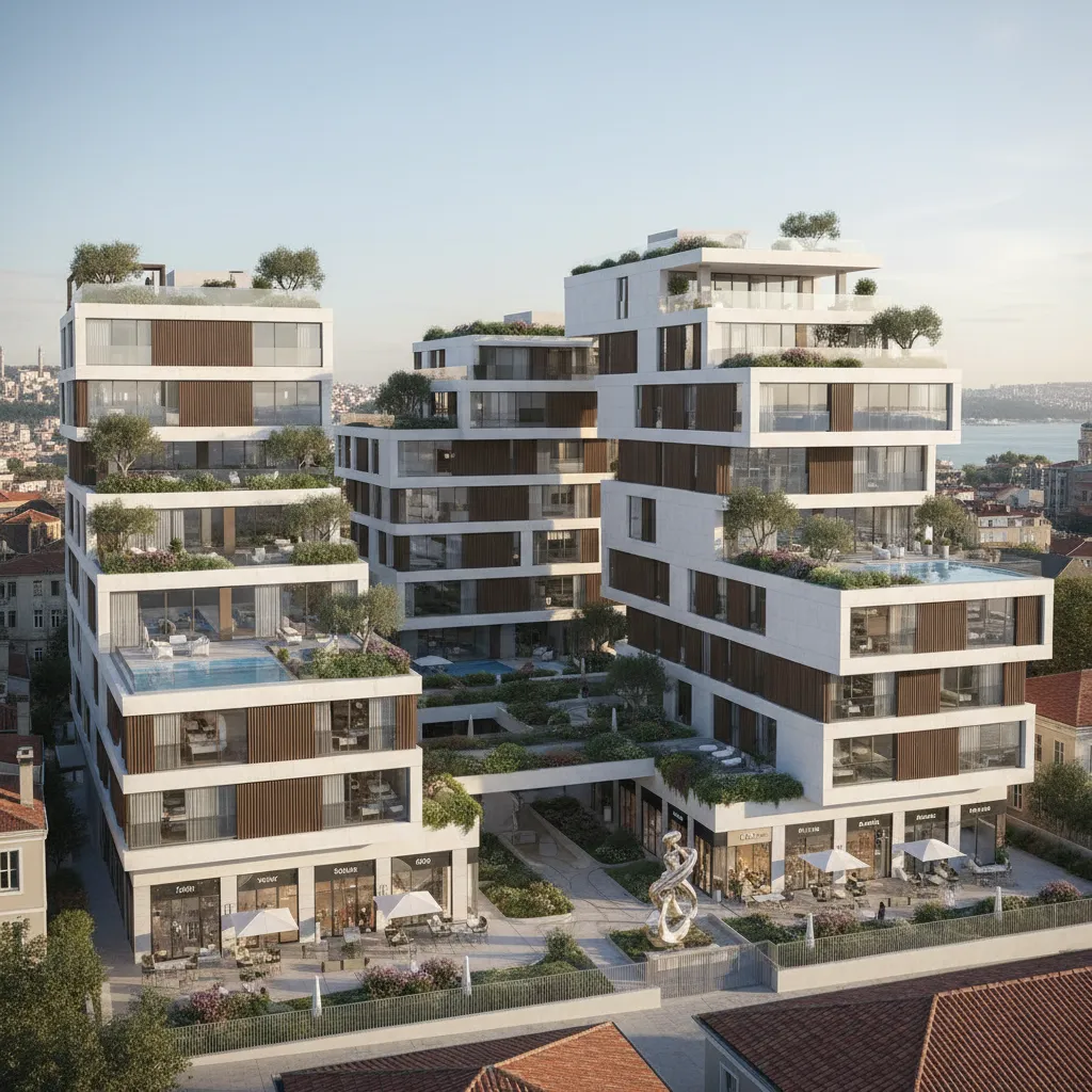istanbul residential complex modern