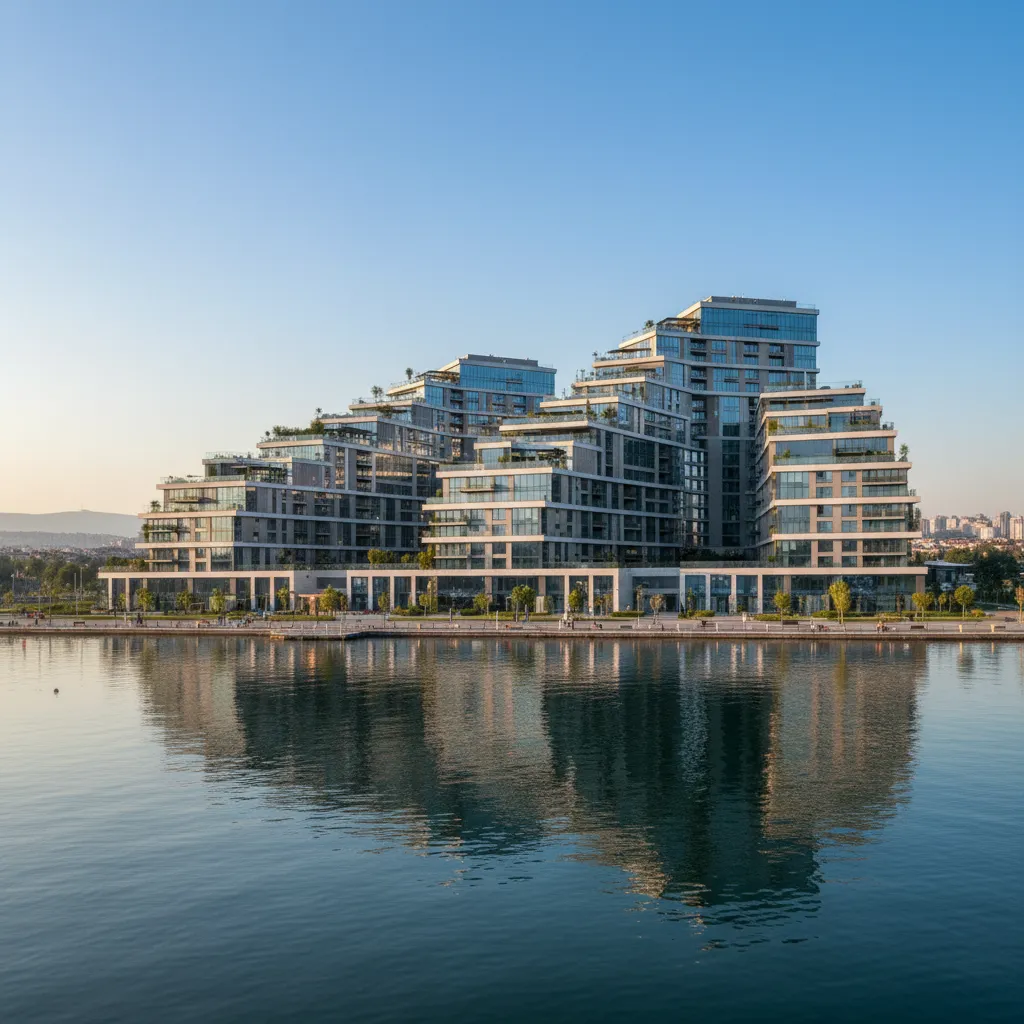 kucukcekmece apartments modern buildings