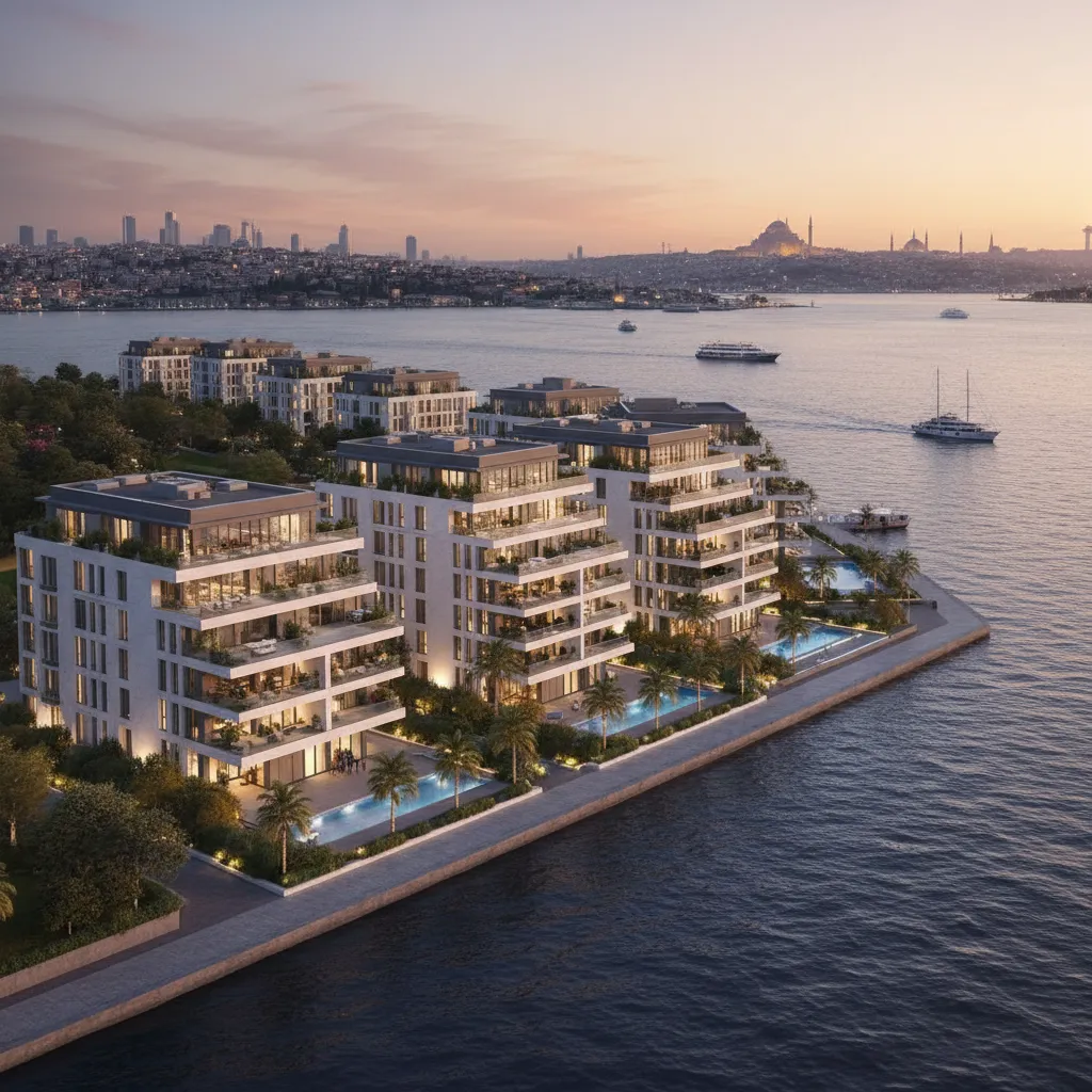 luxury istanbul seafront apartments
