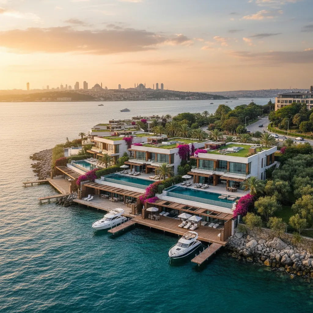 luxury villas istanbul coast
