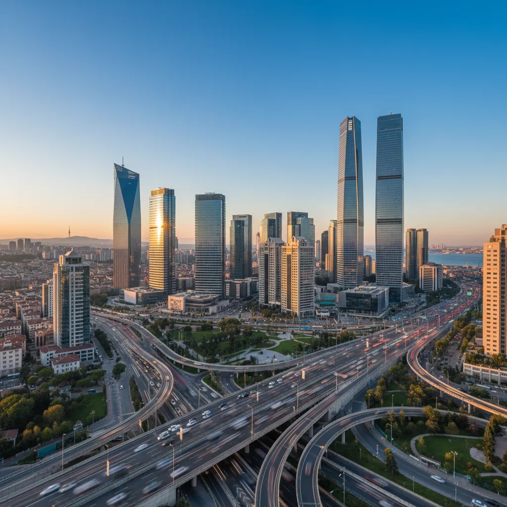 maslak istanbul skyscrapers business