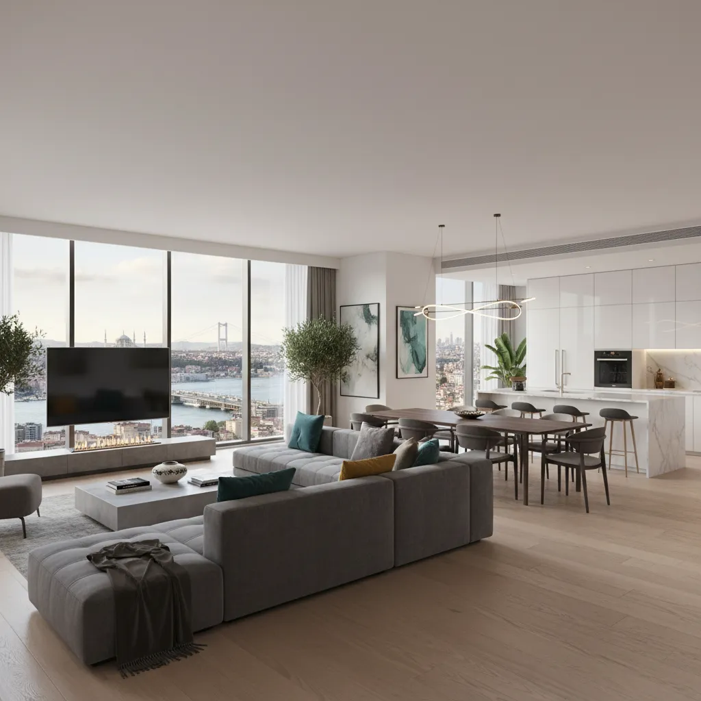 modern apartment interior istanbul