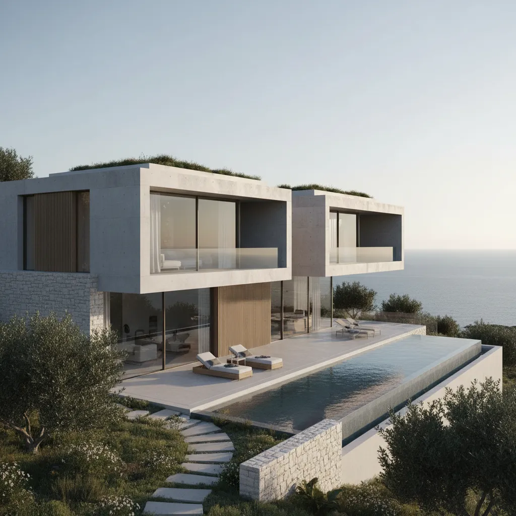 modern villa architecture turkey