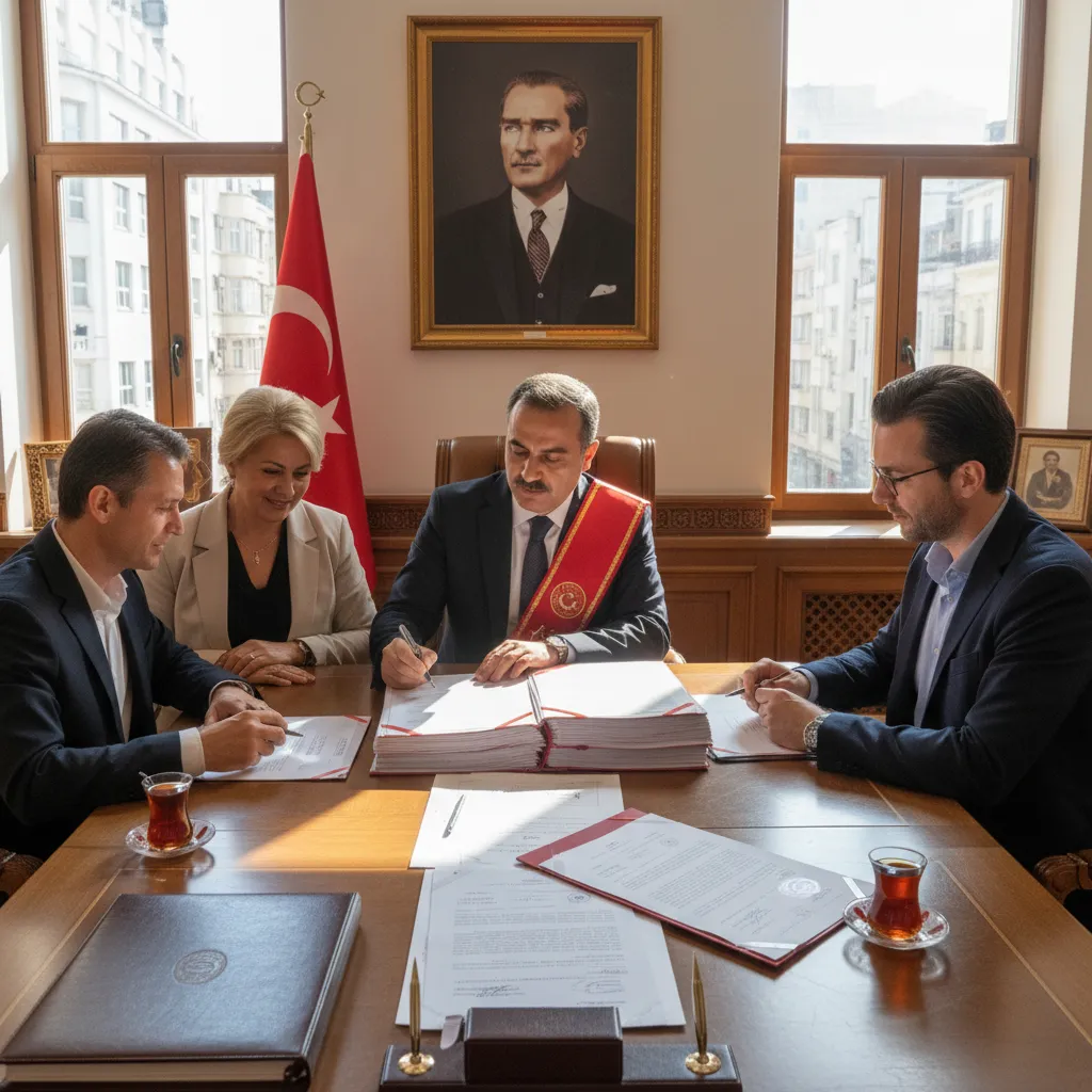 turkish property documents signing