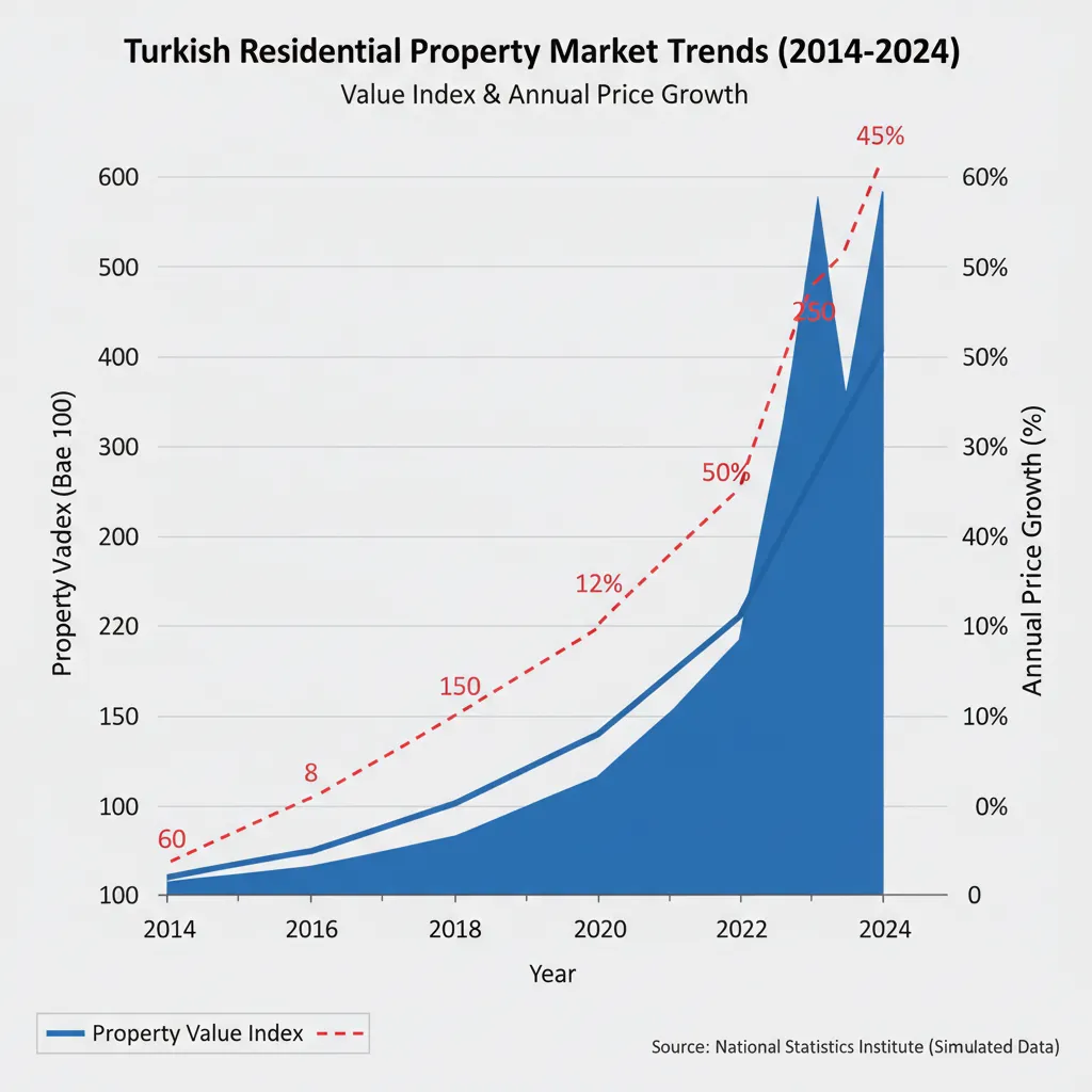 turkish property market graph