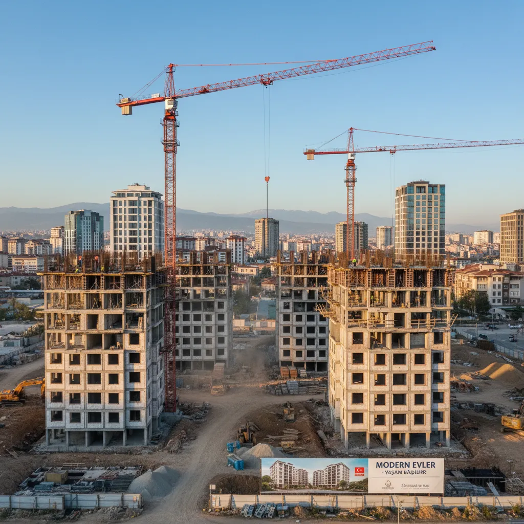 turkish real estate construction site