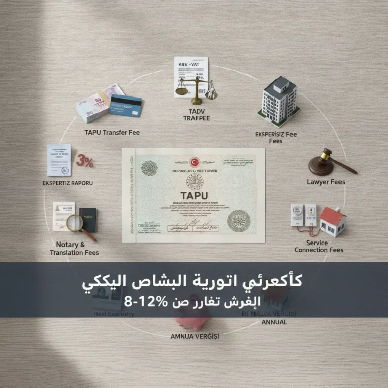 تكاليف شراء العقار في تركيا
