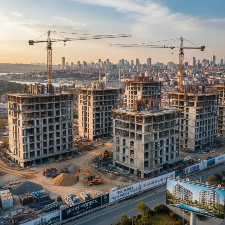 شقق تحت الإنشاء في إسطنبول