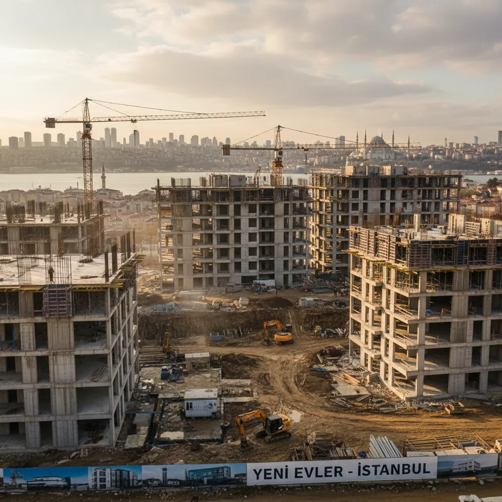 istanbul apartment construction site