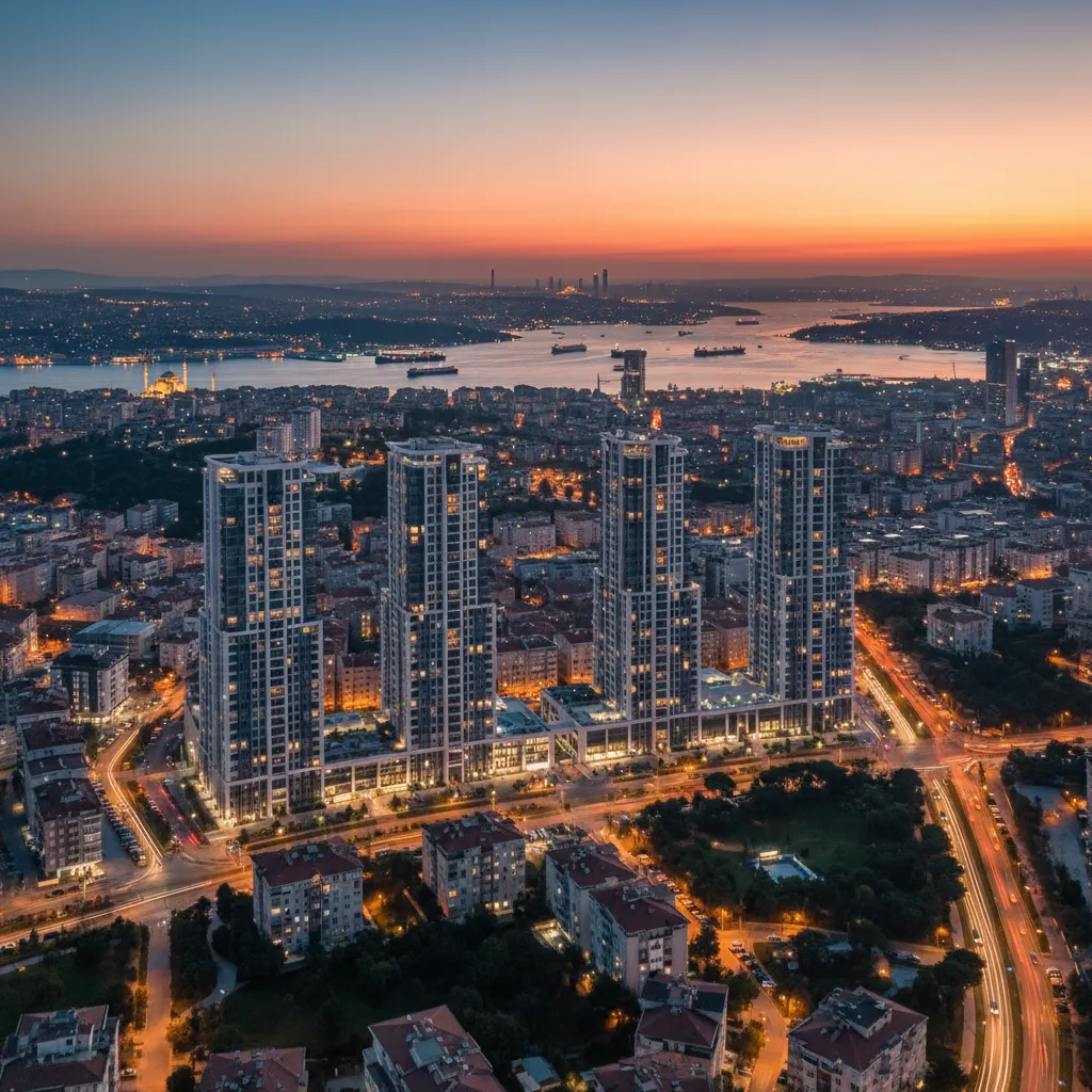 istanbul asian side residential towers