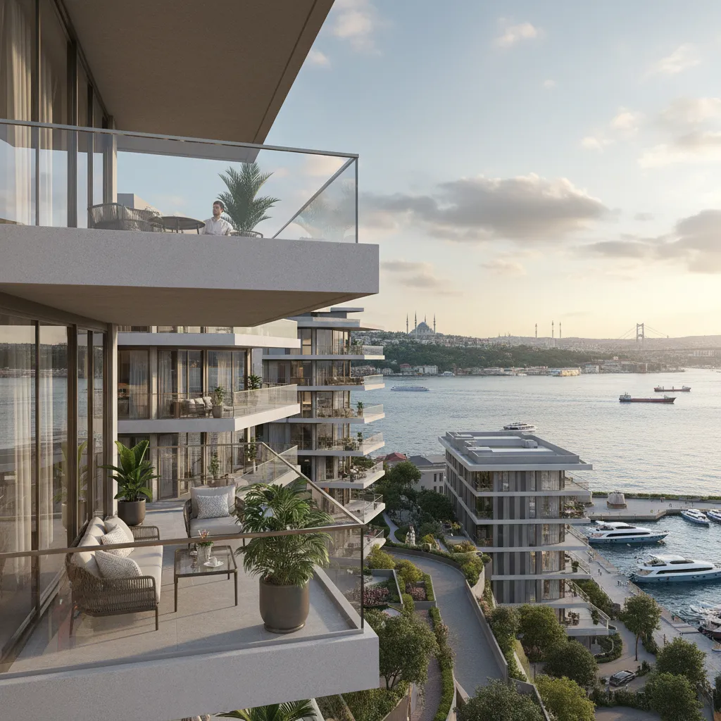 istanbul bosphorus view apartments