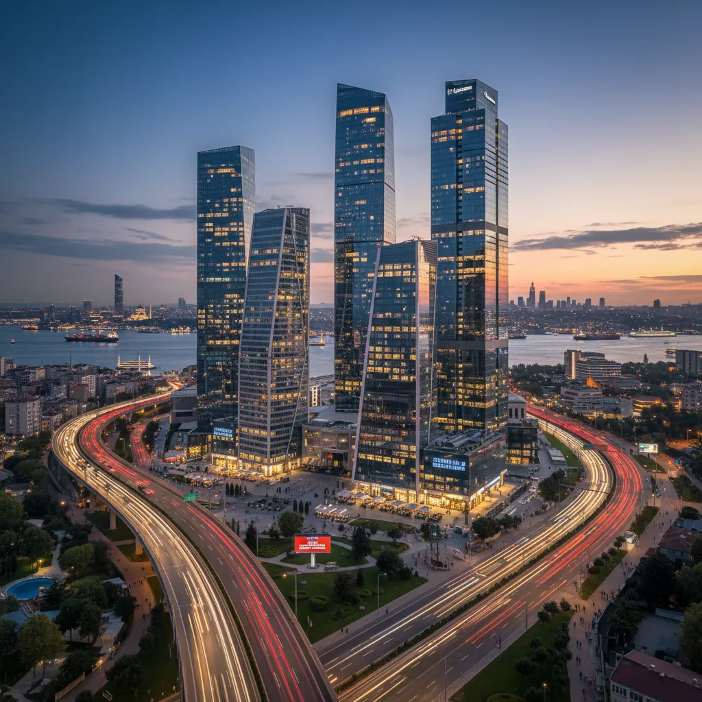 istanbul business district commercial