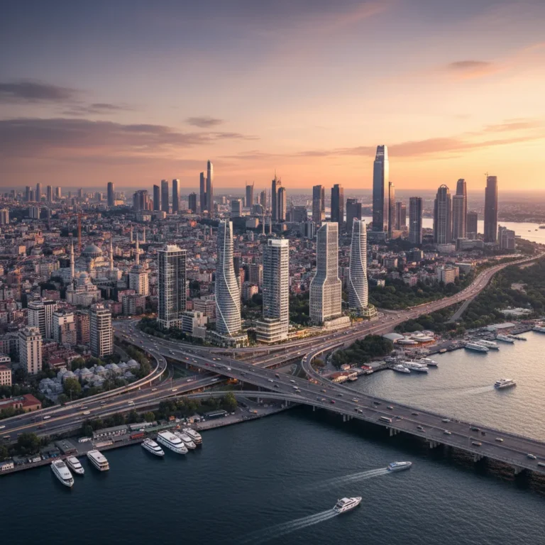 istanbul city skyline development