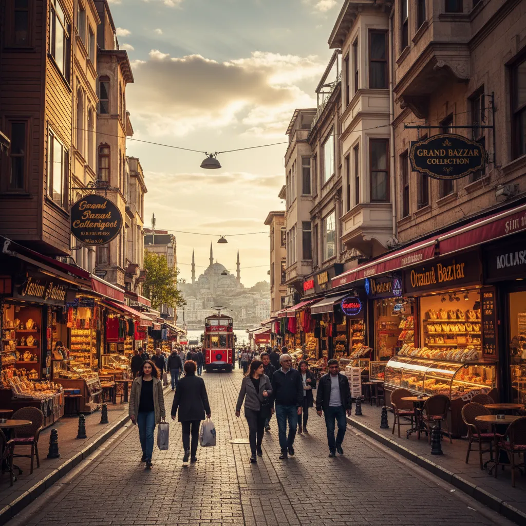 istanbul commercial street shops