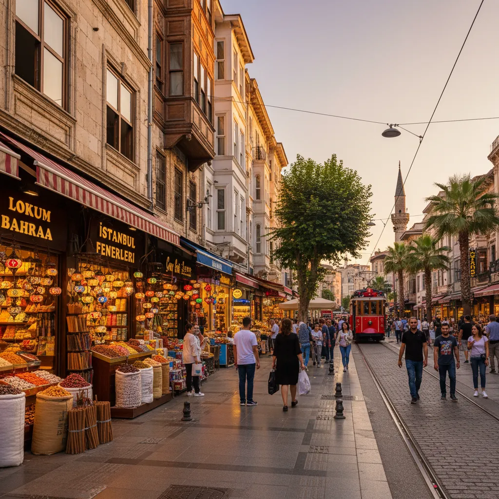 istanbul commercial street shops