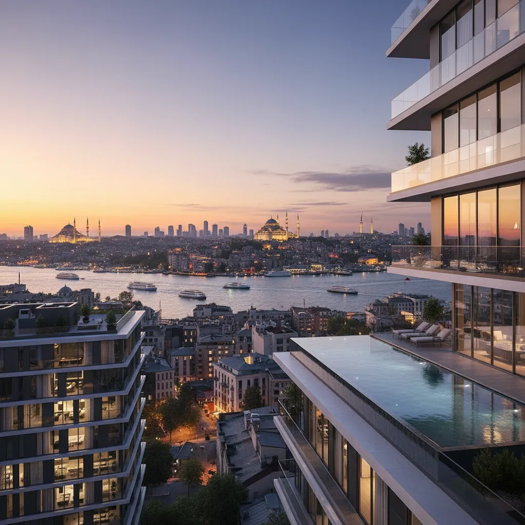 istanbul modern apartments skyline