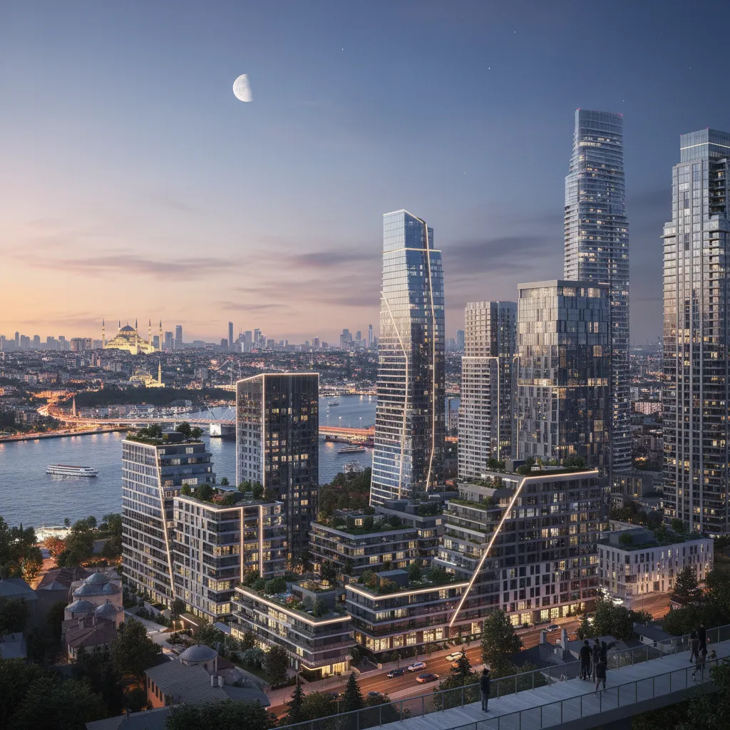 istanbul modern apartments skyline