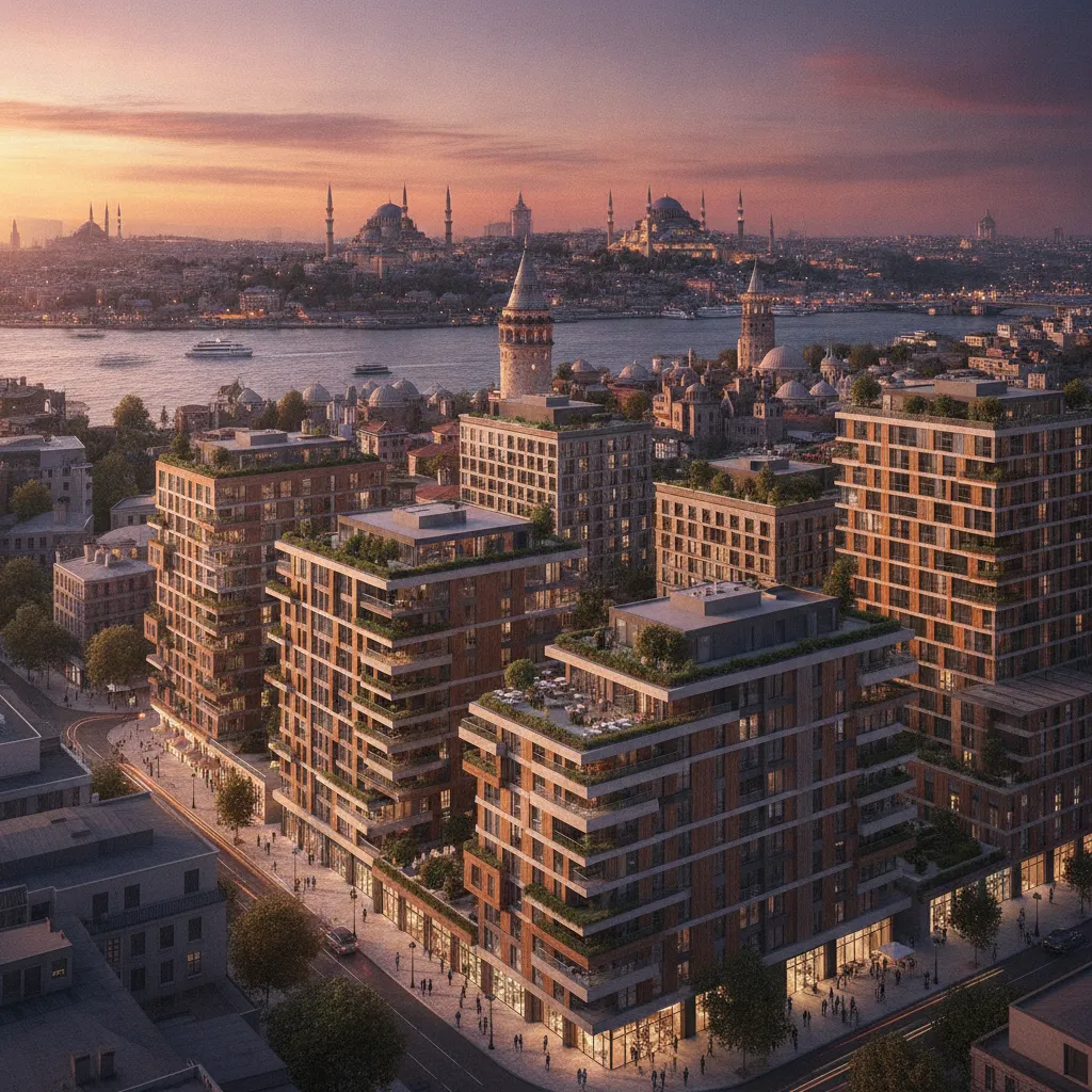 istanbul modern apartments skyline