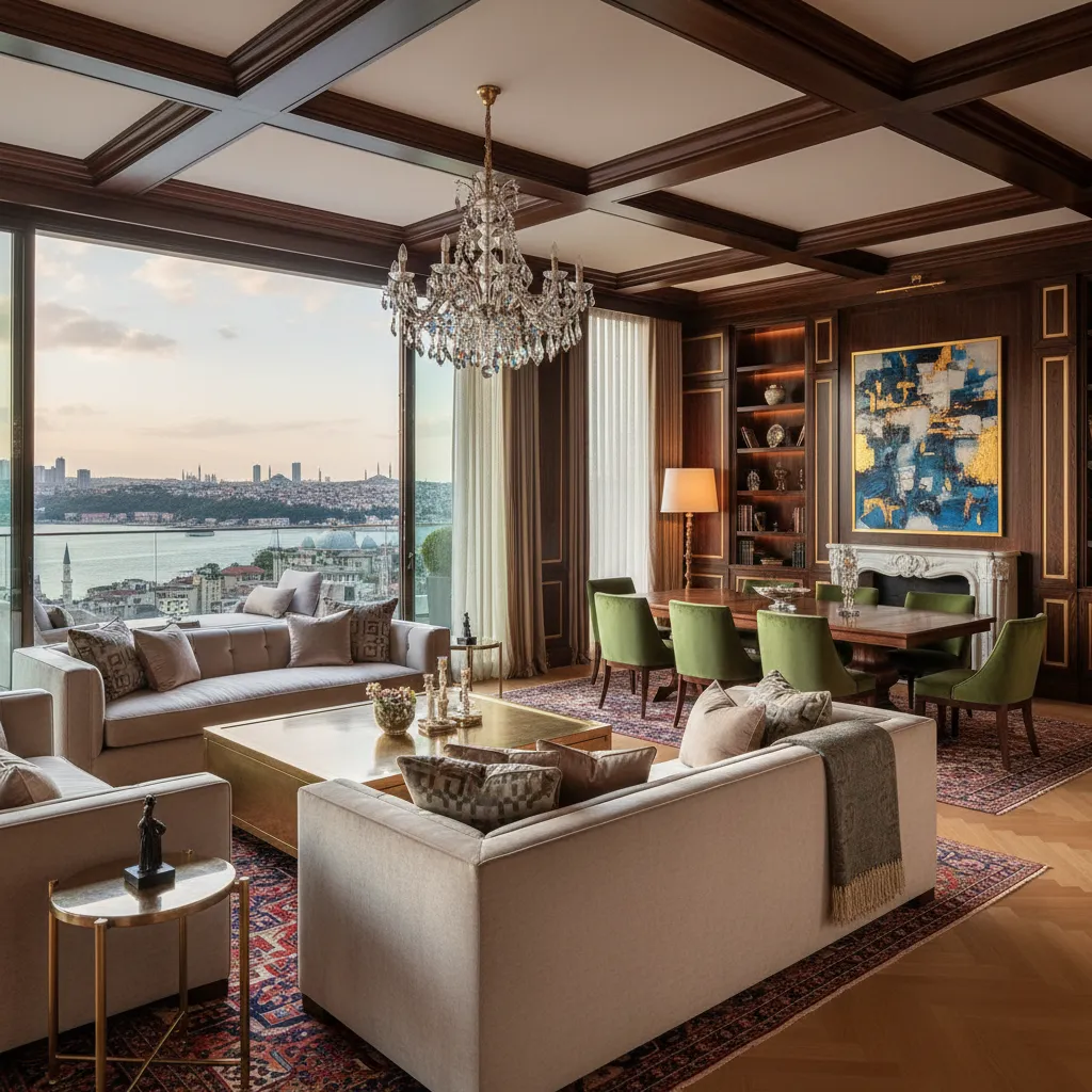 luxury istanbul apartment interior