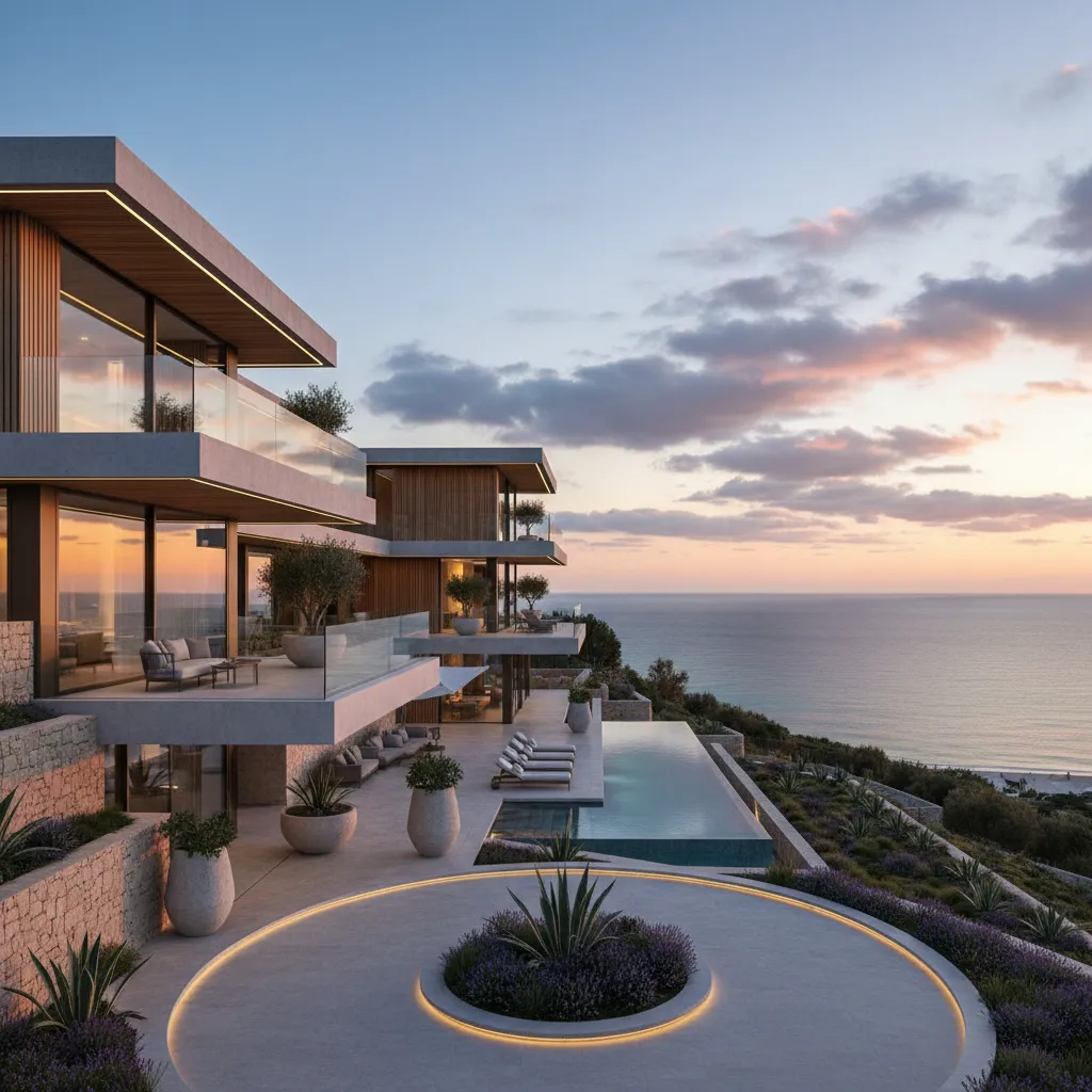 luxury villa exterior architecture