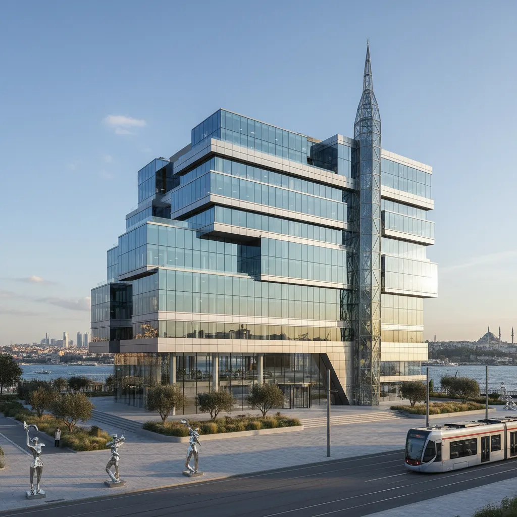 modern office building turkey