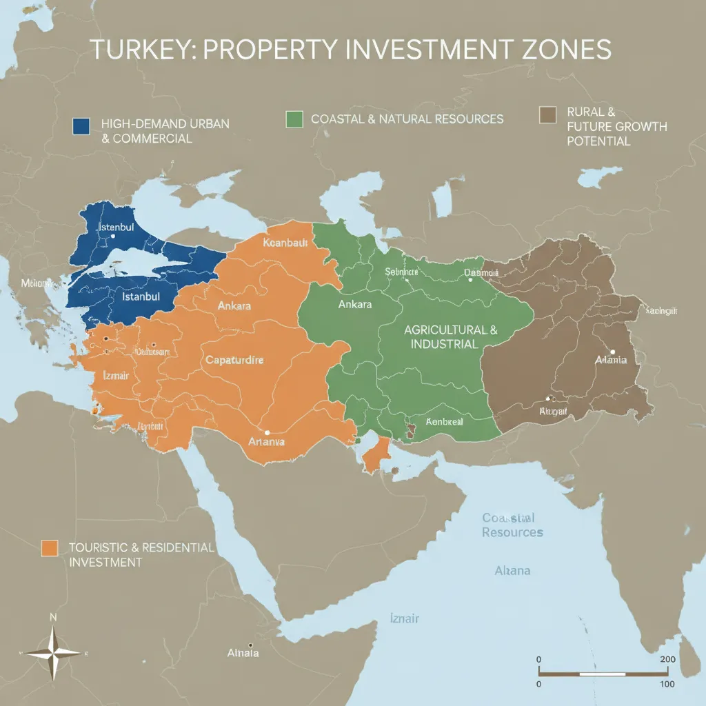 turkey map property zones
