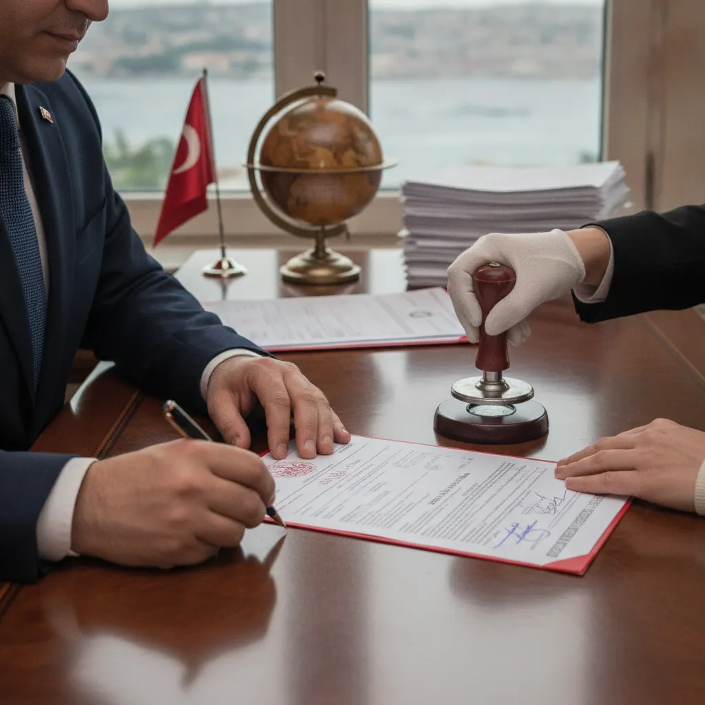 turkey property documents signing